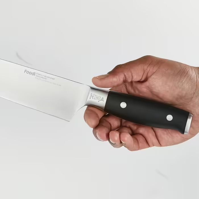 Набор ножей со встроенной точилкой Foodi Ninja StaySharp 6 предметов, серый