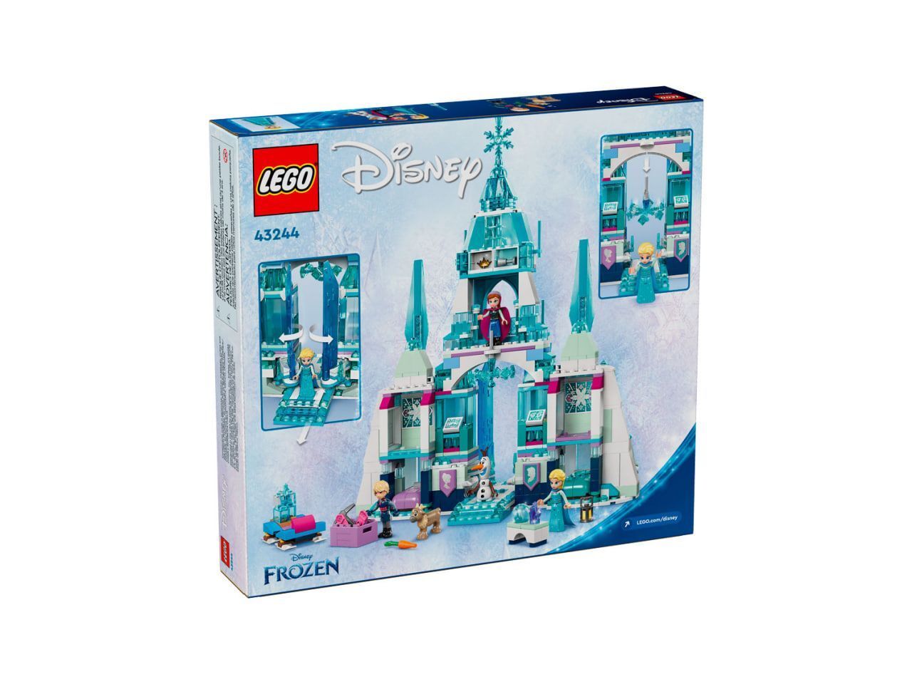 LEGO Disney Princess 43244 Ледяной дворец Эльзы