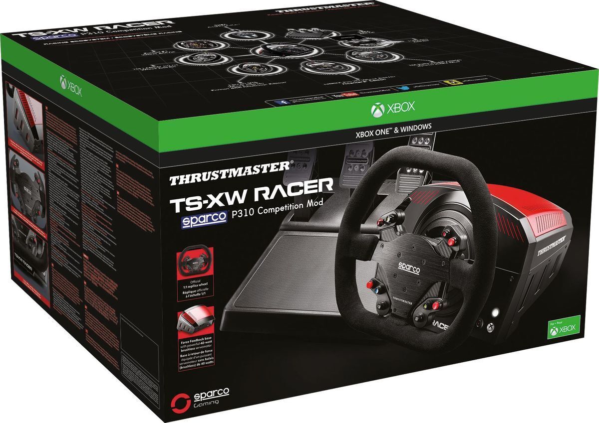 Комплект Thrustmaster TS-XW Racer Sparco P310 Competition Mod, черный