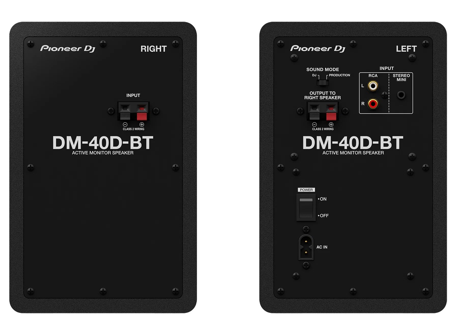 Активные колонки Pioneer DJ DM-40D-BT, черный