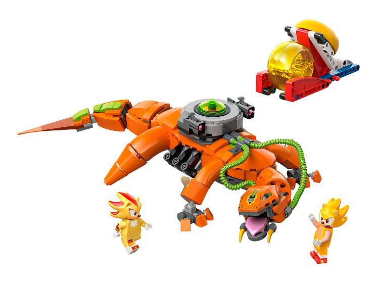 Конструктор LEGO Sonic The Hedgehog 77003 Супер Шэдоу против Биоящера