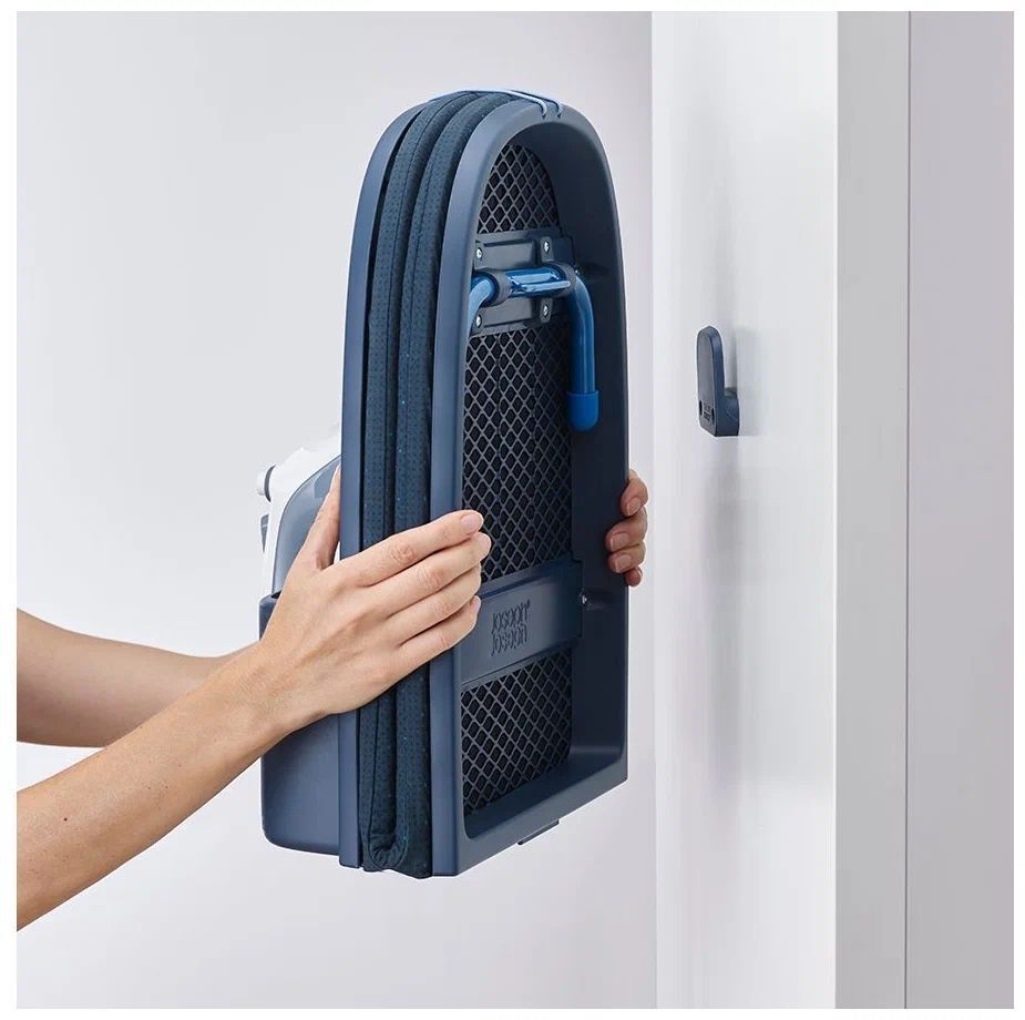 Гладильная доска Joseph Joseph Pocket Plus 50010, 90х33 см, черный/голубой