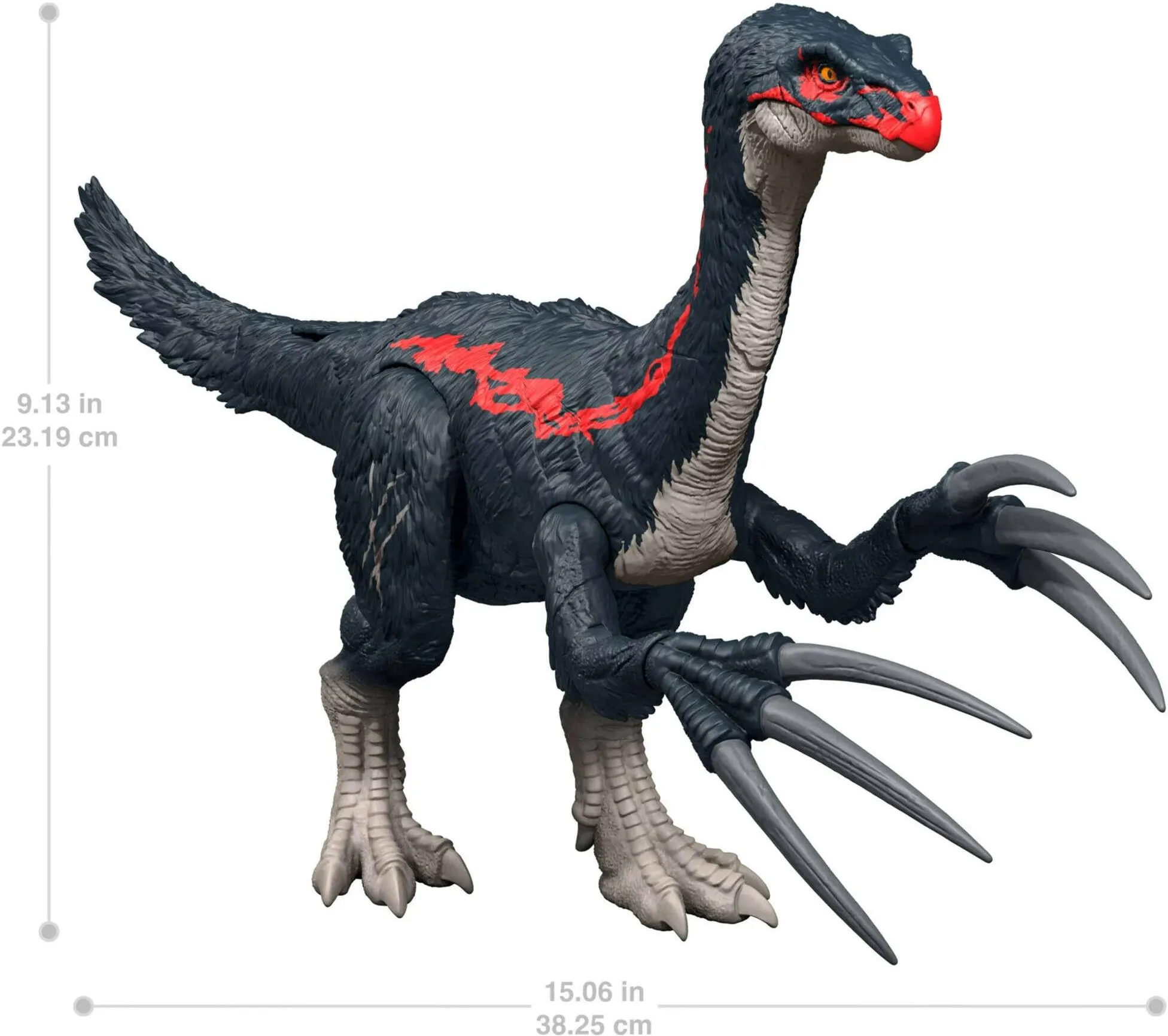 Mattel Jurassic World - рычащий динозавр Теризинозавр JCG16