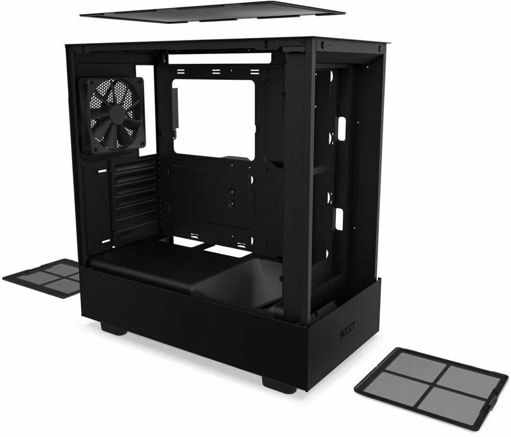 Корпус Nzxt H5 FLOW RGB Black (CCH51FBR1)