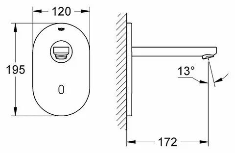 Смеситель Grohe Eurosmart Cosmopolitan E 36315000