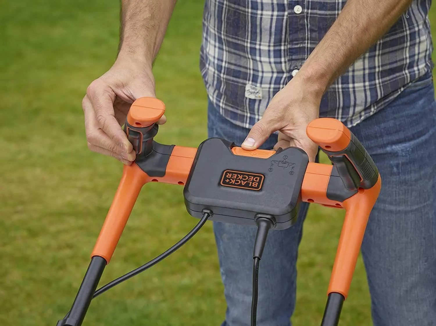 Газонокосилка электрическая сетевая Black&Decker BEMW481BH-QS