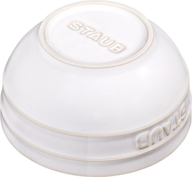 Набор из 4 круглых мисок Staub 12 см слоновая кость