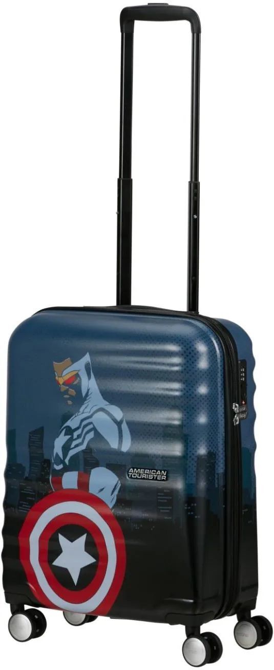 American Tourister Wavebreaker Disney Marvel Captain America коллекция чемоданов на колёсах
