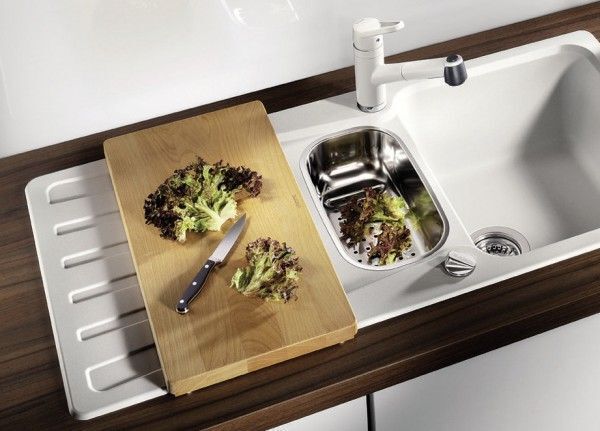 Разделочная доска для кухонной мойки Blanco 218313, 53х26 см