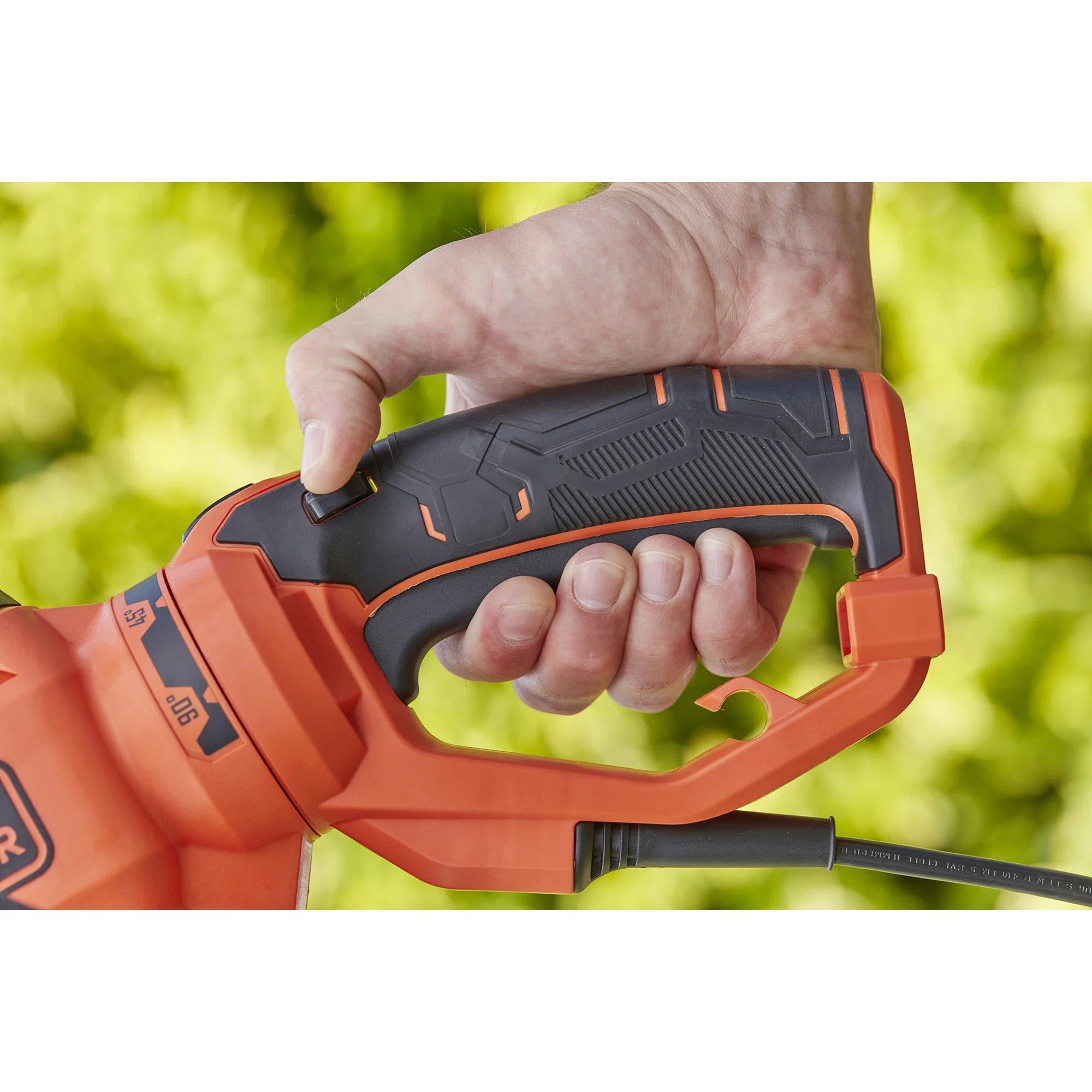 Электрический садовый кусторез + ножовка (650 Вт, 60 см) BLACK+DECKER BEHTS551-QS