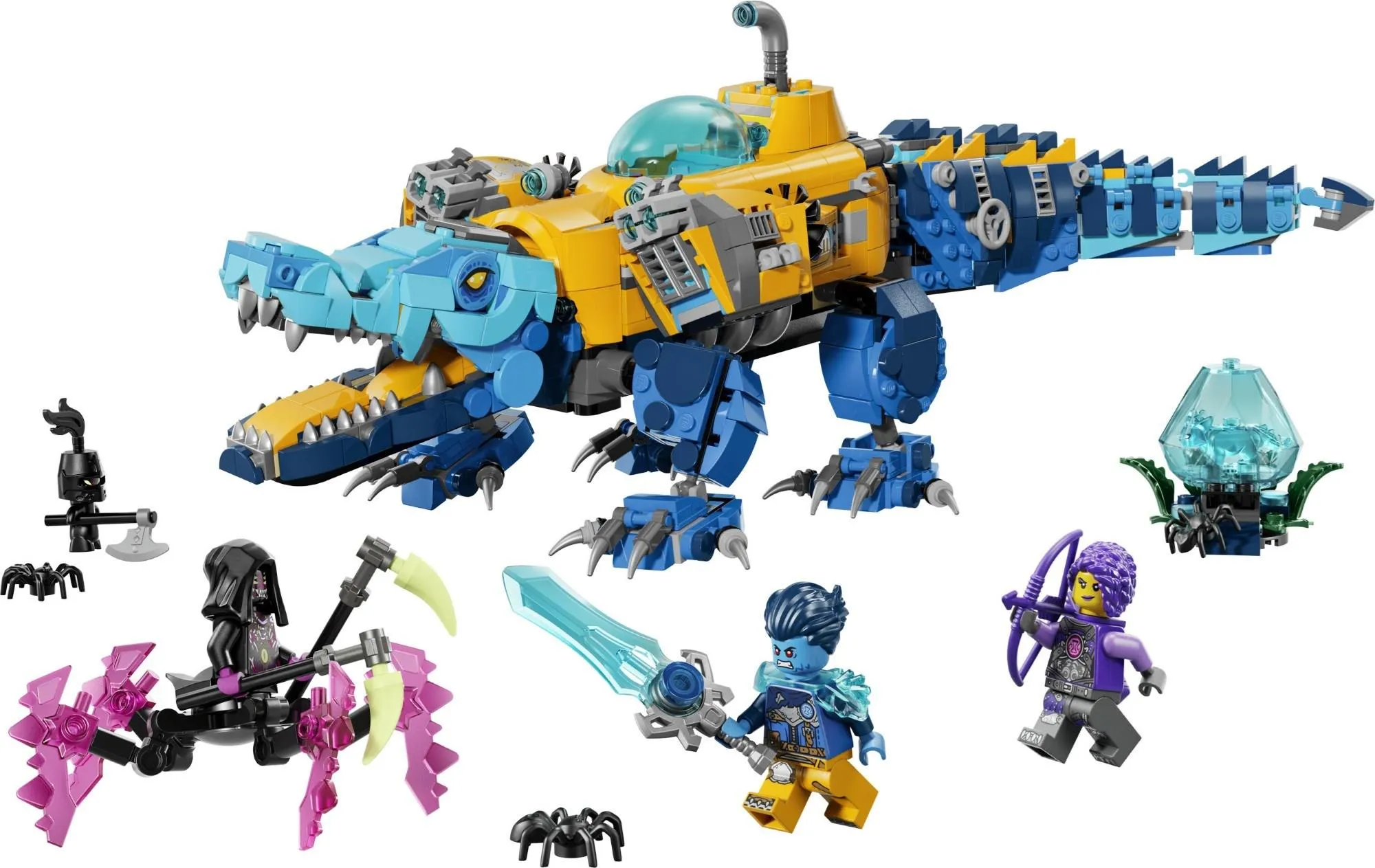 Конструктор LEGO DREAMZzz 71512 Крокодилоподводная лодка