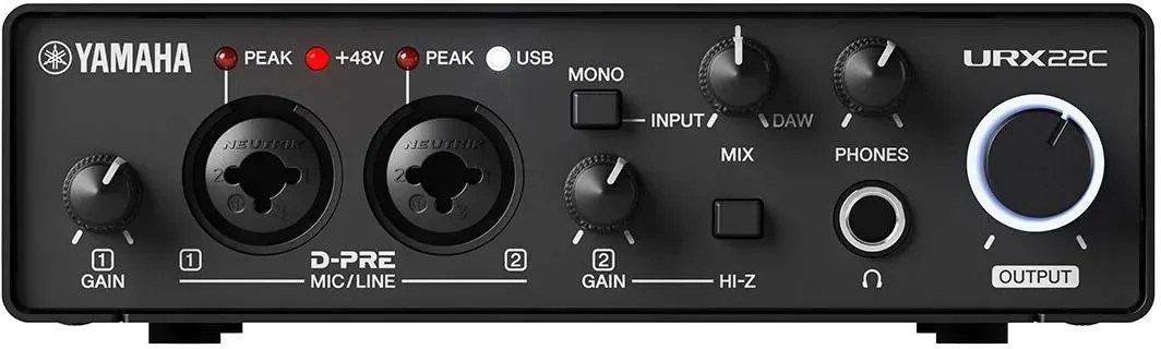 USB-аудио/MIDI интерфейс Yamaha UR22C
