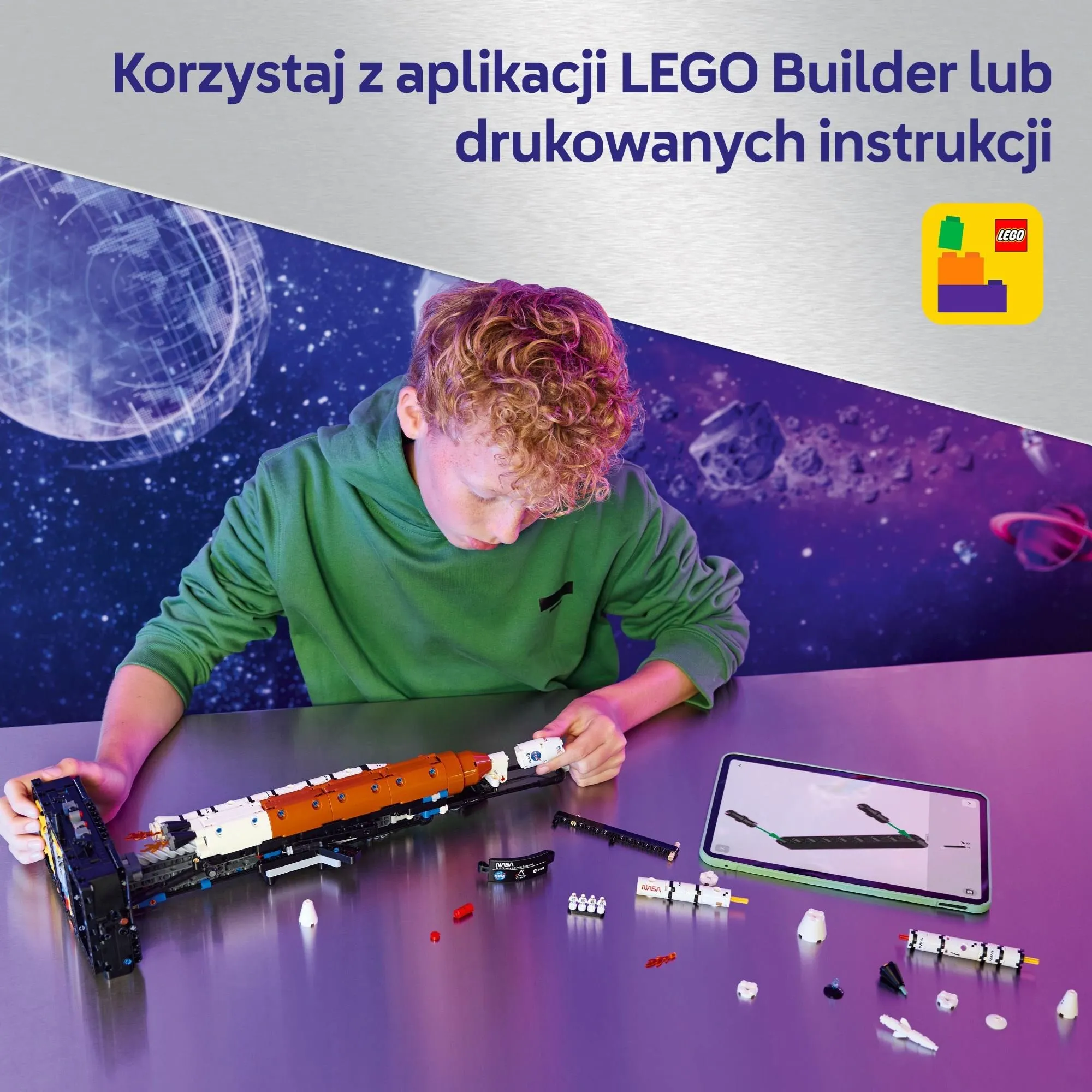Конструктор LEGO Technic 42221 Ракета NASA SLS «Артемида»