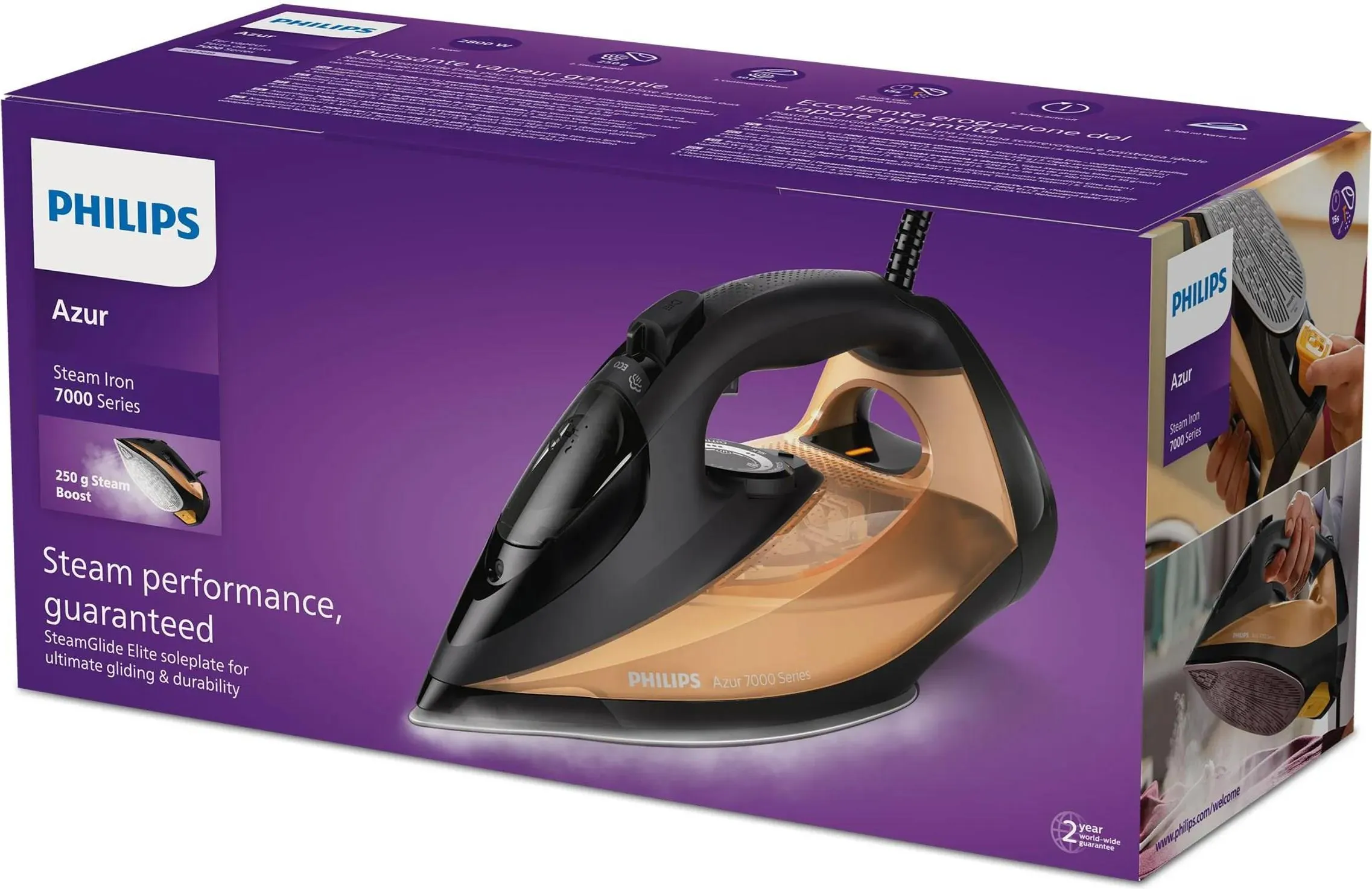 Паровой утюг Philips Azur 7000 Series DST7040/81