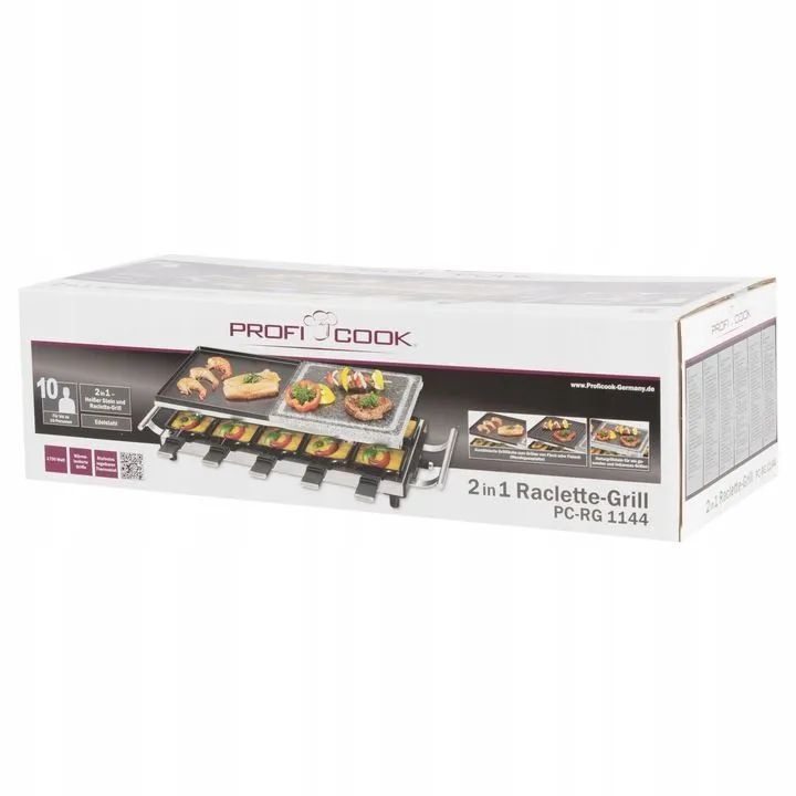 Раклетница на 10 человек, 1700 Вт ProfiCook 501144