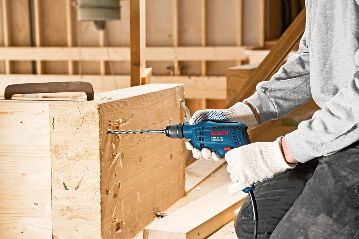 Безударная дрель Bosch GBM 10 RE Professional 0601473600