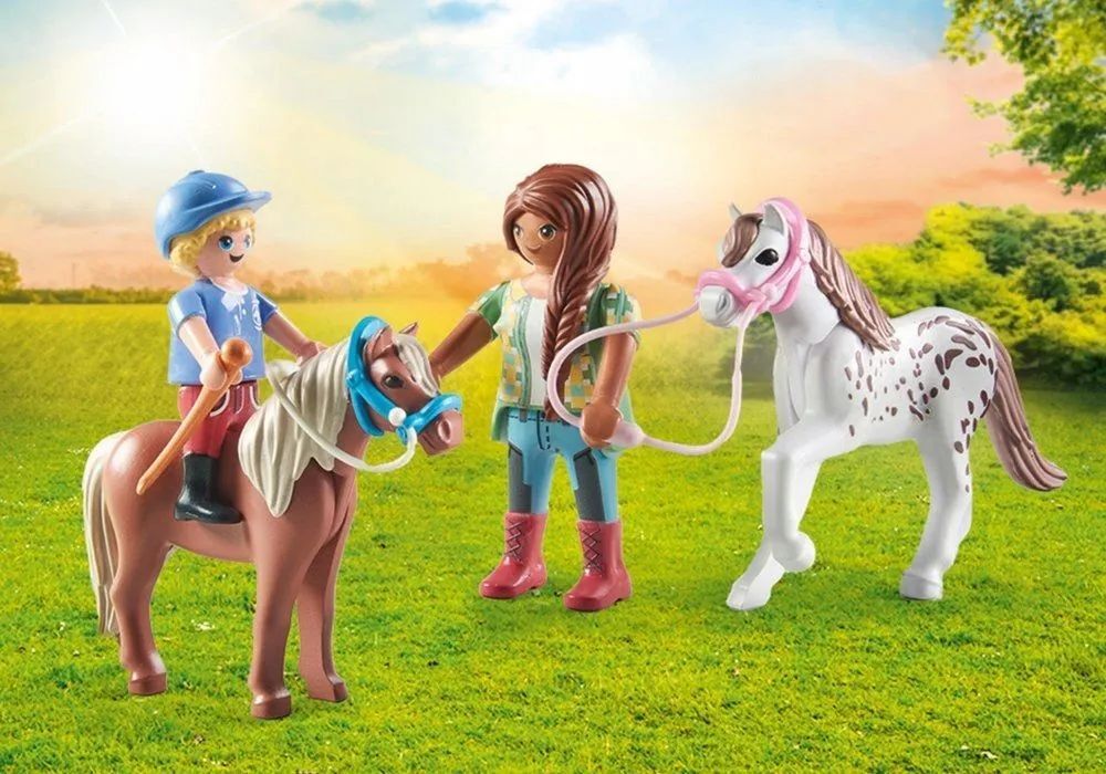 Конструктор Playmobil Horses of Waterfall - Конюшня, отличные приключения на ранчо Waterfall - Плеймобиль 71494
