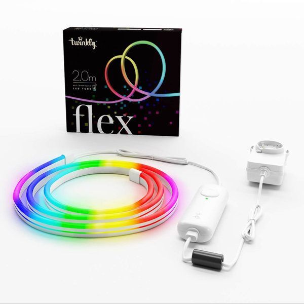 Светодиодная лента Smart Light 2м - Twinkly Flex - 200 шт. RGB + BT + Wi-Fi ( TWFL200STW-WEU )