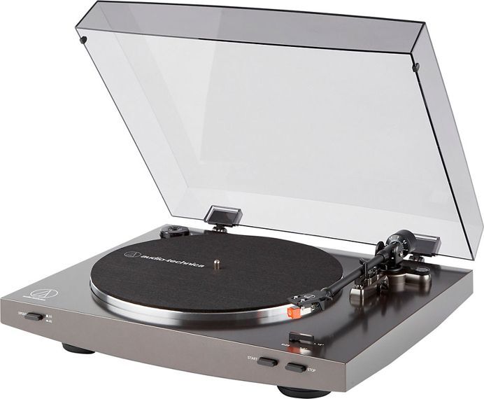 Виниловый проигрыватель Audio-Technica AT-LP2X grey