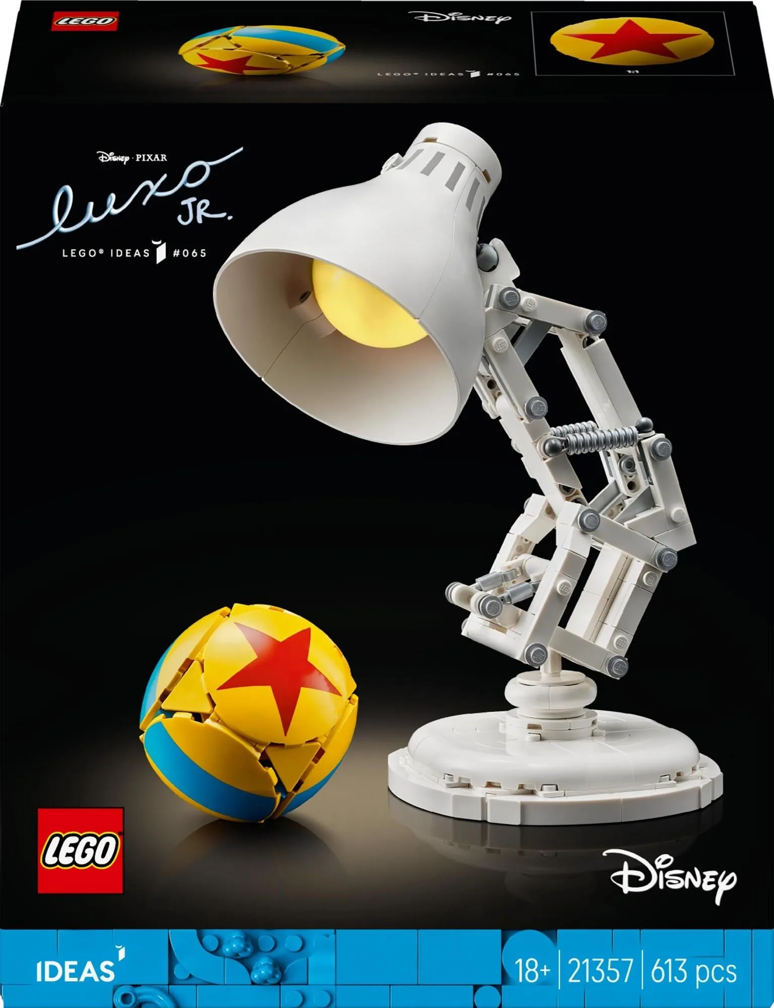 Конструктор LEGO Ideas 21357 Люксо-младший (Disney Pixar)