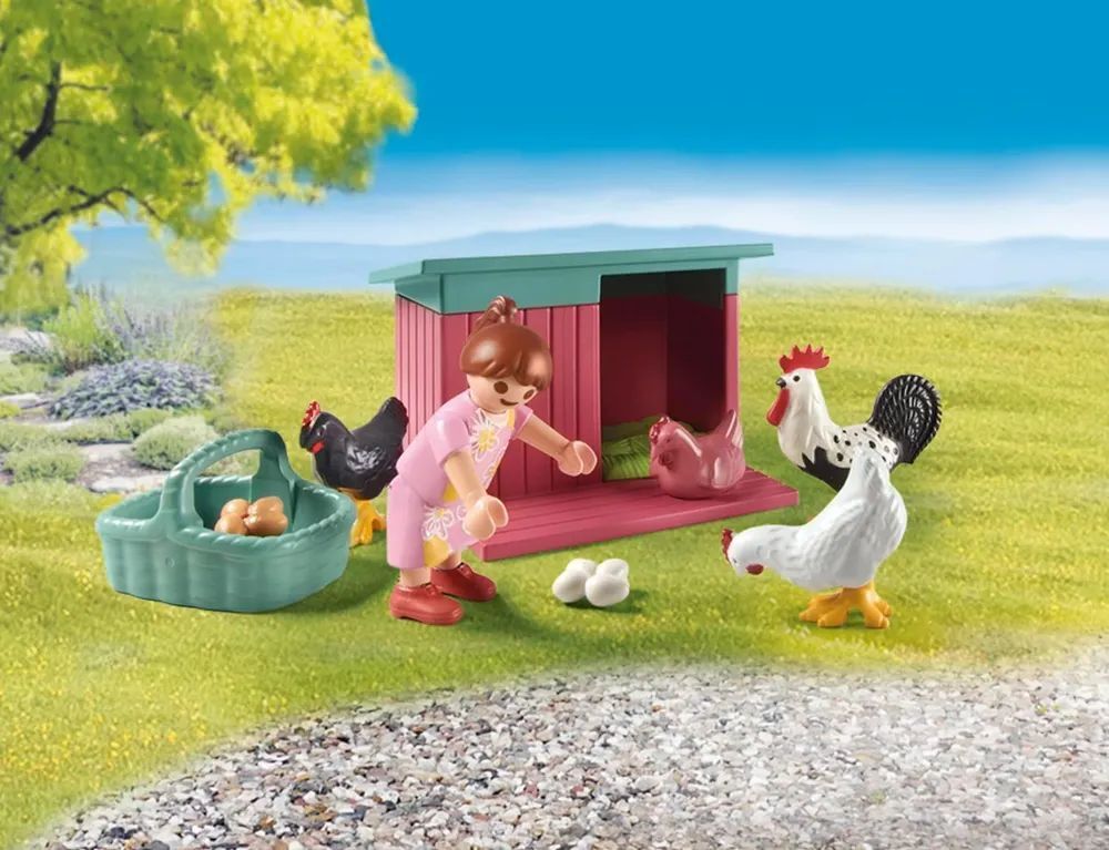 Набор Куриная ферма Playmobil 71510