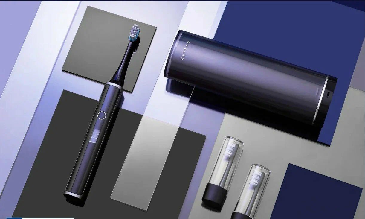 Зубная щетка SEYSSO Hypertech Superior, черный