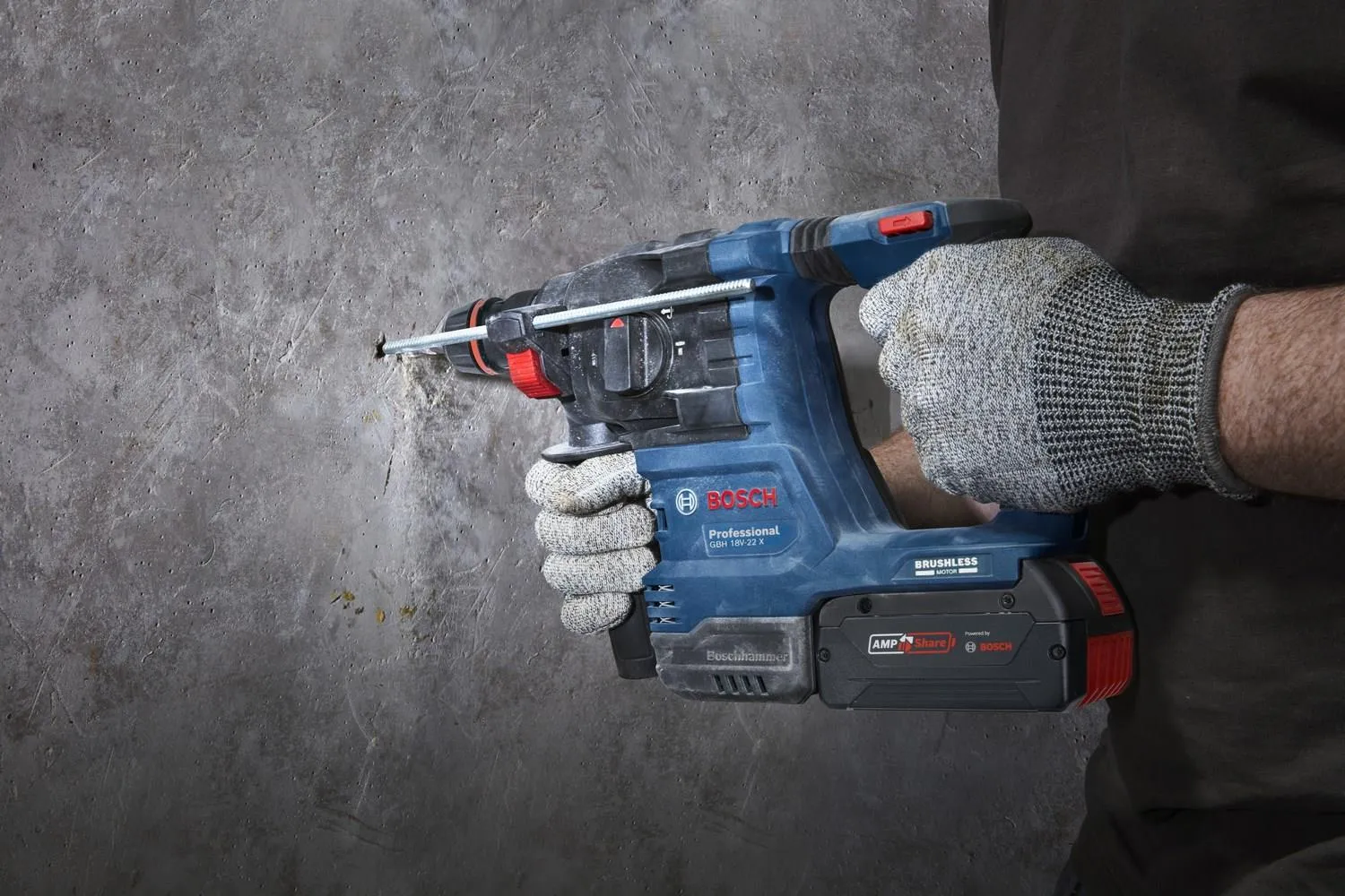 Аккумуляторный перфоратор Bosch GBH 18V-22 X Professional 0611924102