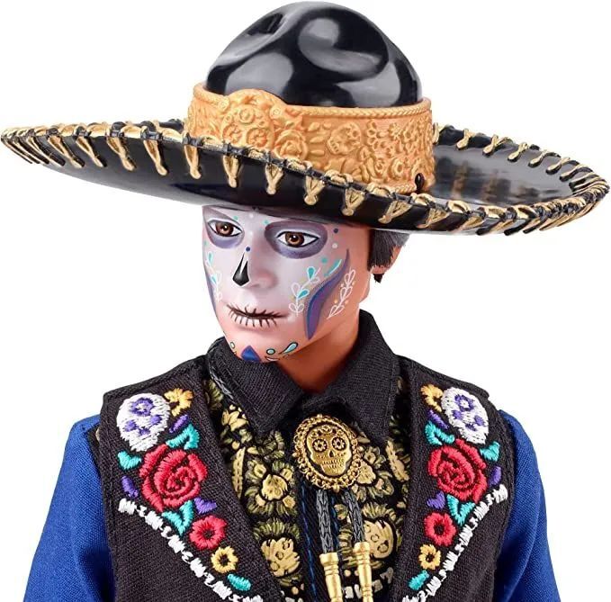 Кукла Barbie Кен Ken Dia de Muertos 2022