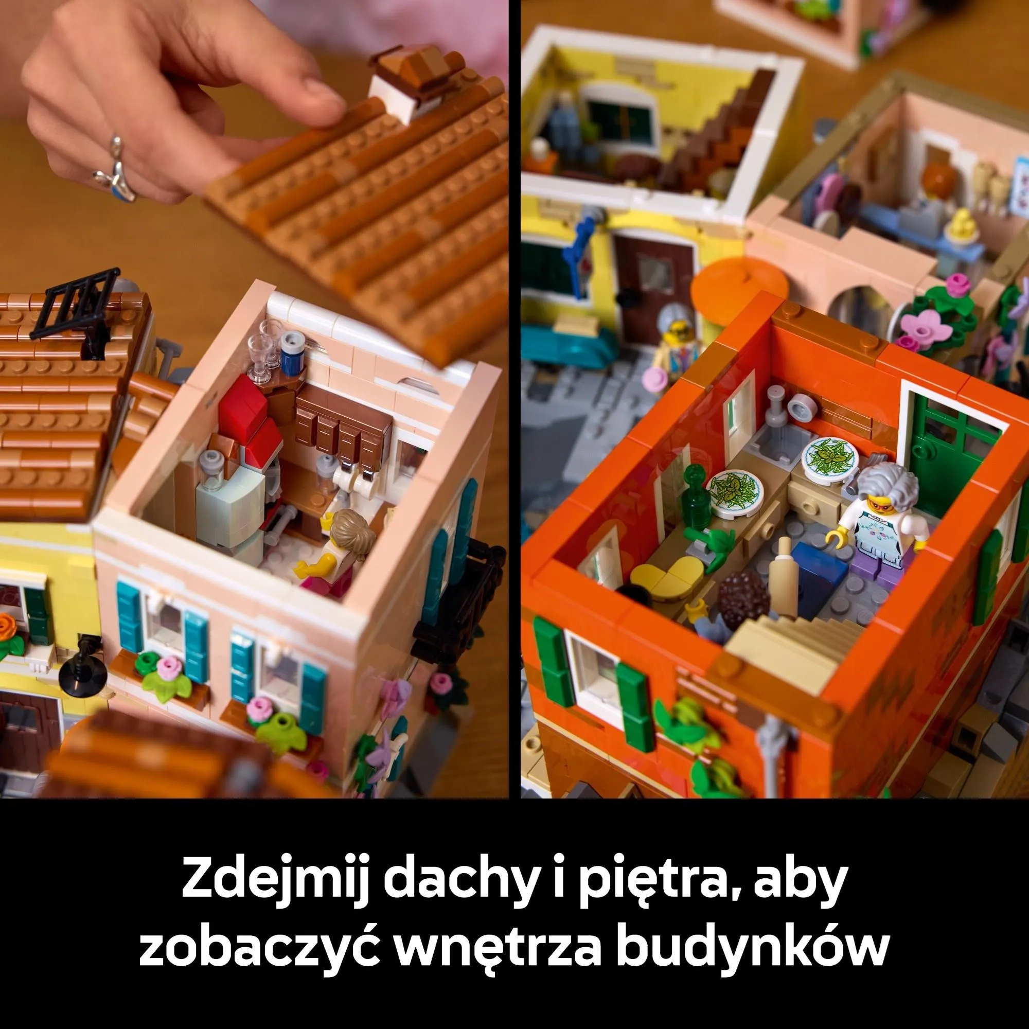 Конструктор LEGO Ideas 21359 Итальянская Ривьера