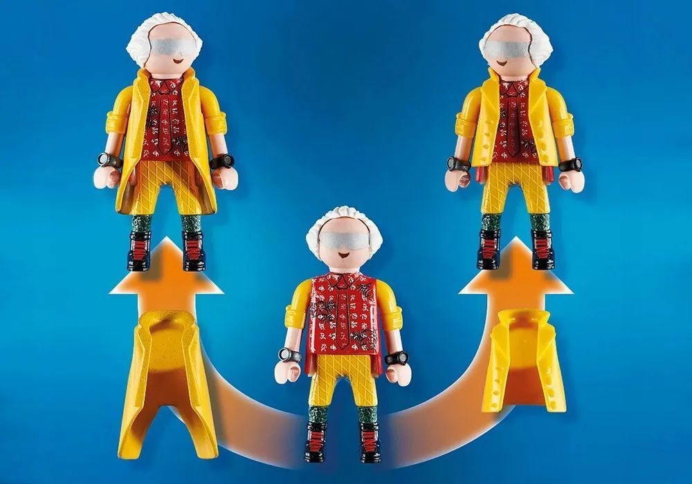 Игровой набор Playmobil 70634 Назад в будущее 2 Преследование на ховервборде