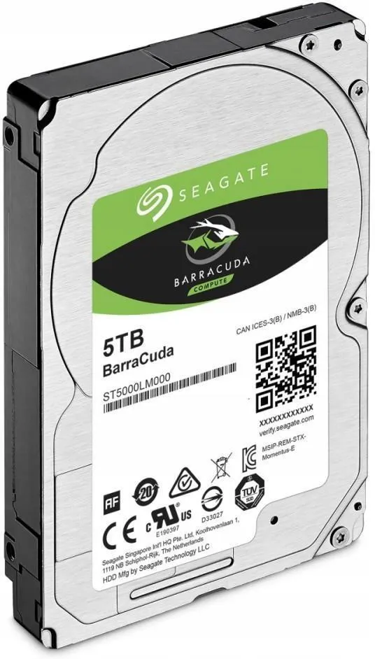Жесткий диск Seagate BarraCuda 5TB 2.5" ST5000LM000