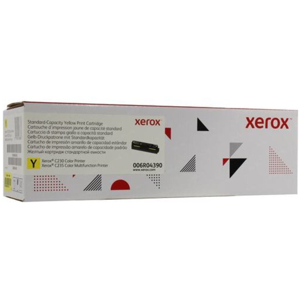 Xerox Тонер-картридж оригинальный Xerox 006R04390 желтый 1.5K