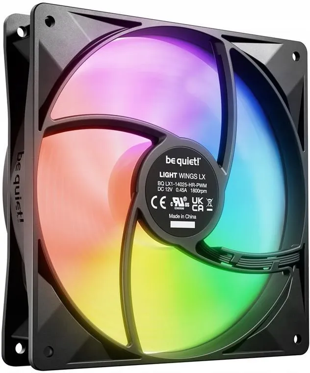 Кулер для корпуса Be Quiet! Light Wings LX 140mm PWM