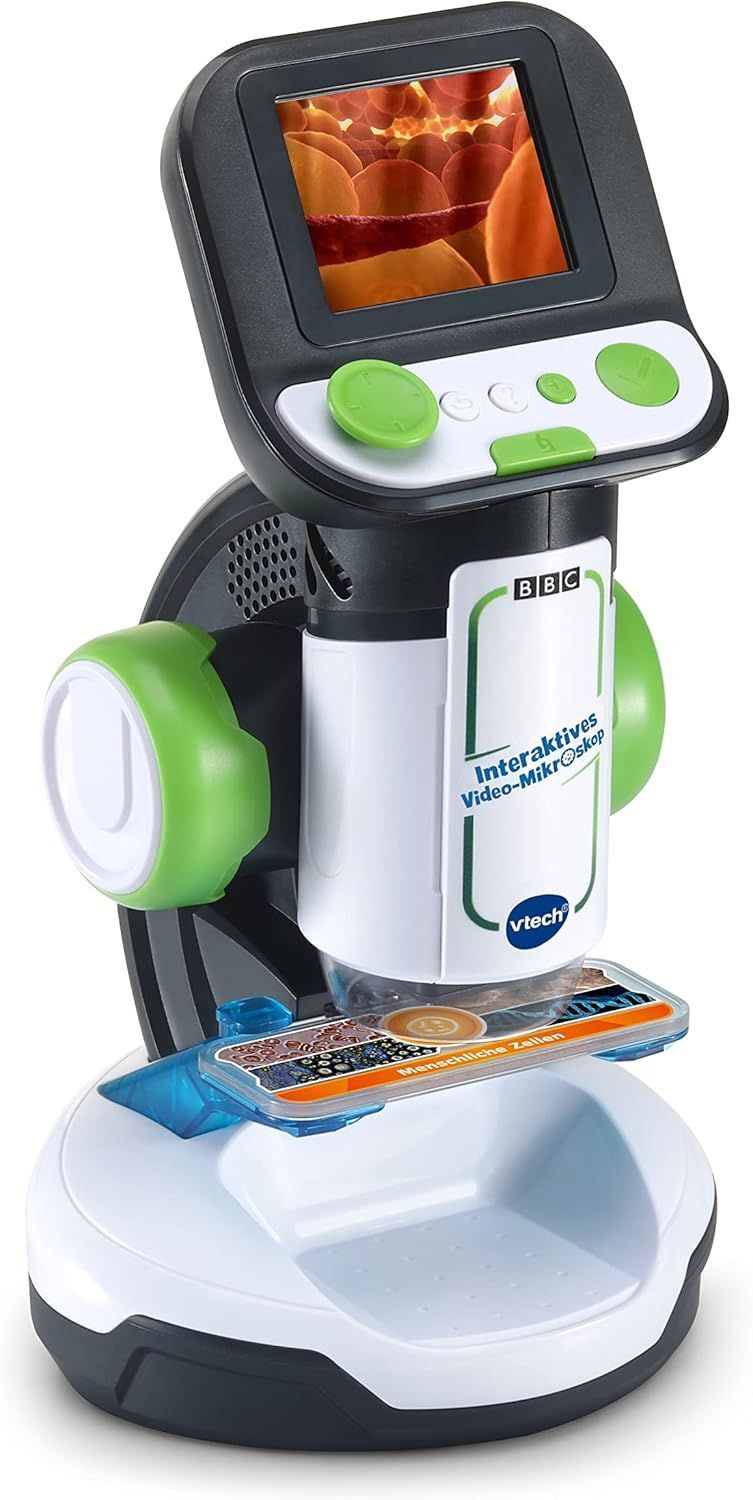 Игрушка Vtech Интерактивный микроскоп для детей, Цветной 80-616104