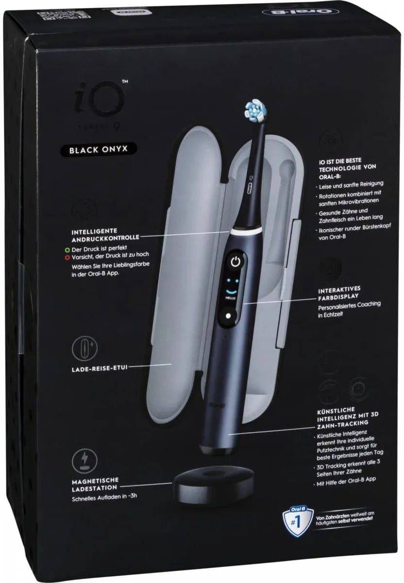 Электрическая зубная щетка Oral-B iO Series 9 Black Onyx Luxe Edition