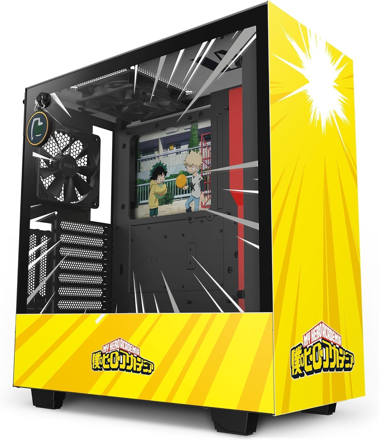 Компьютерный корпус NZXT H510i My Hero Rivals