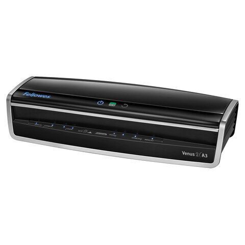 Ламинатор FELLOWES VENUS 2, формат А3, толщина пленки 1 сторона 75-250 мкм, скорость 135 см/мин, FS-57342