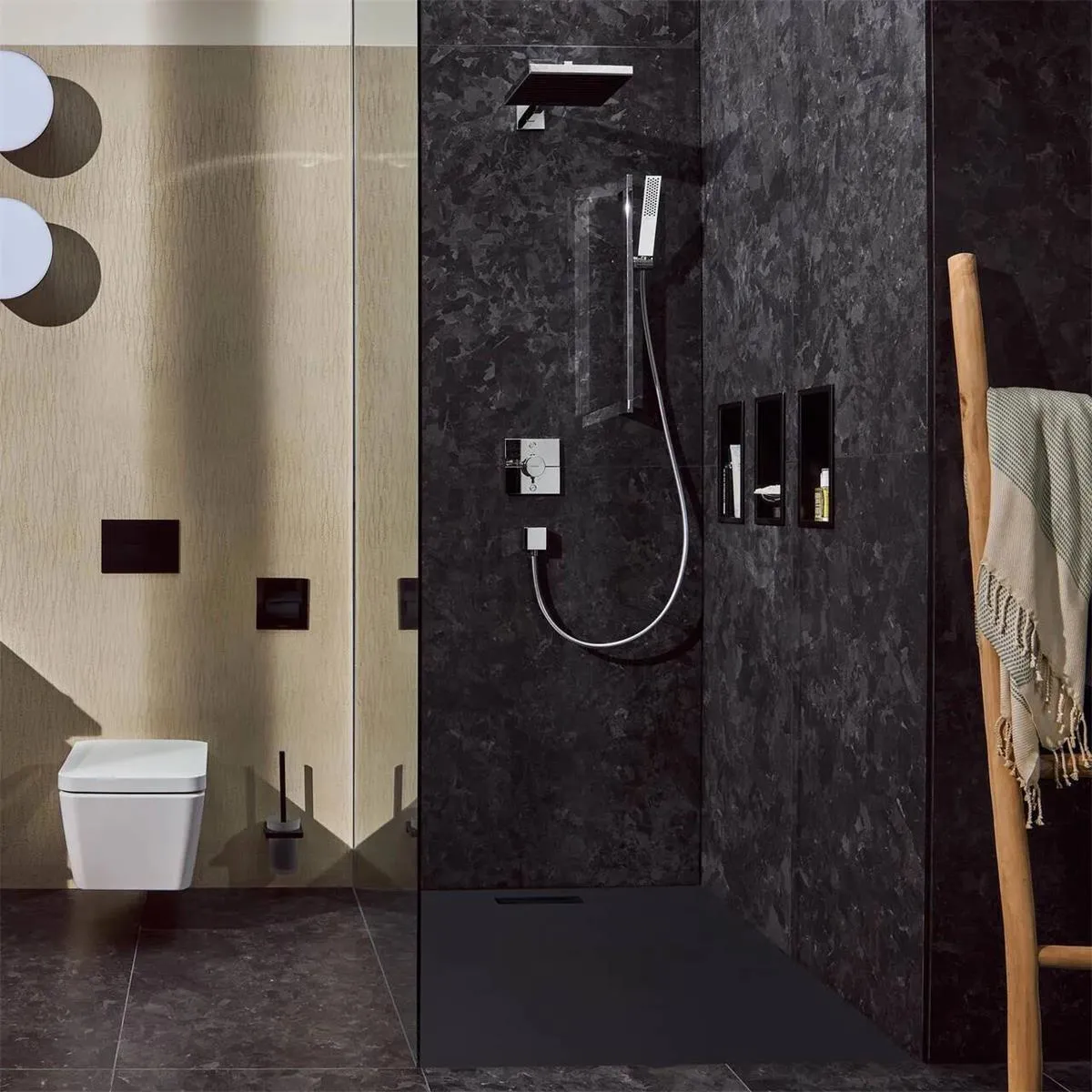 Душевой набор Hansgrohe Pulsify E 100 1Jet EcoSmart+, хром 24371000