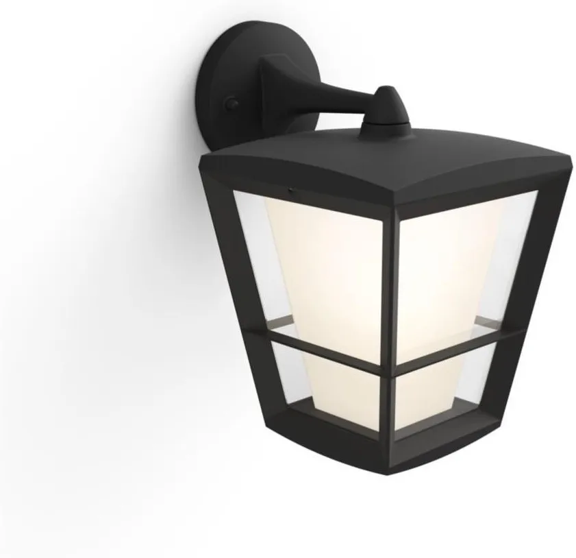 Уличный настенный светильник PHILIPS Hue White & Color Ambiance Econic черный 1744030P7