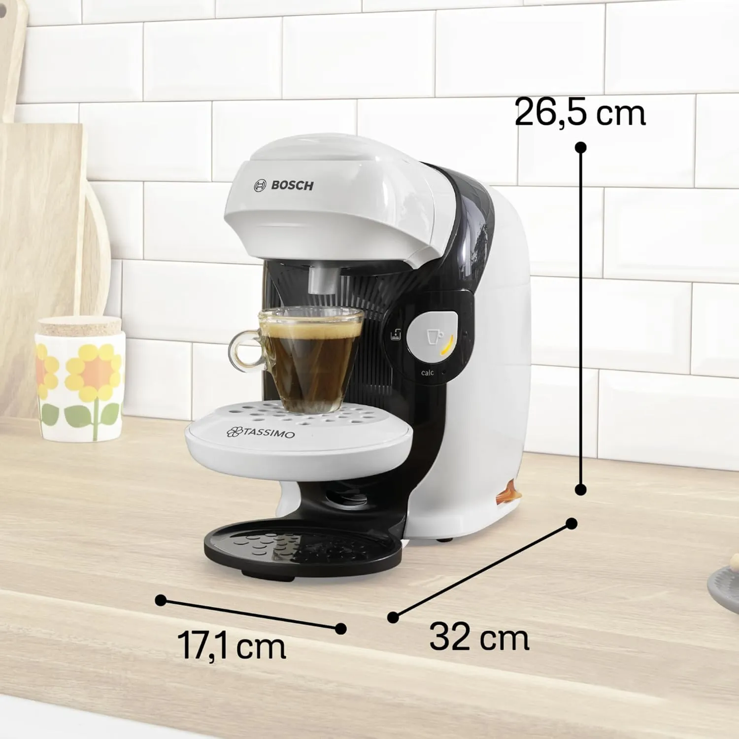 Кофемашина капсульная Bosch Tassimo Style TAS114E