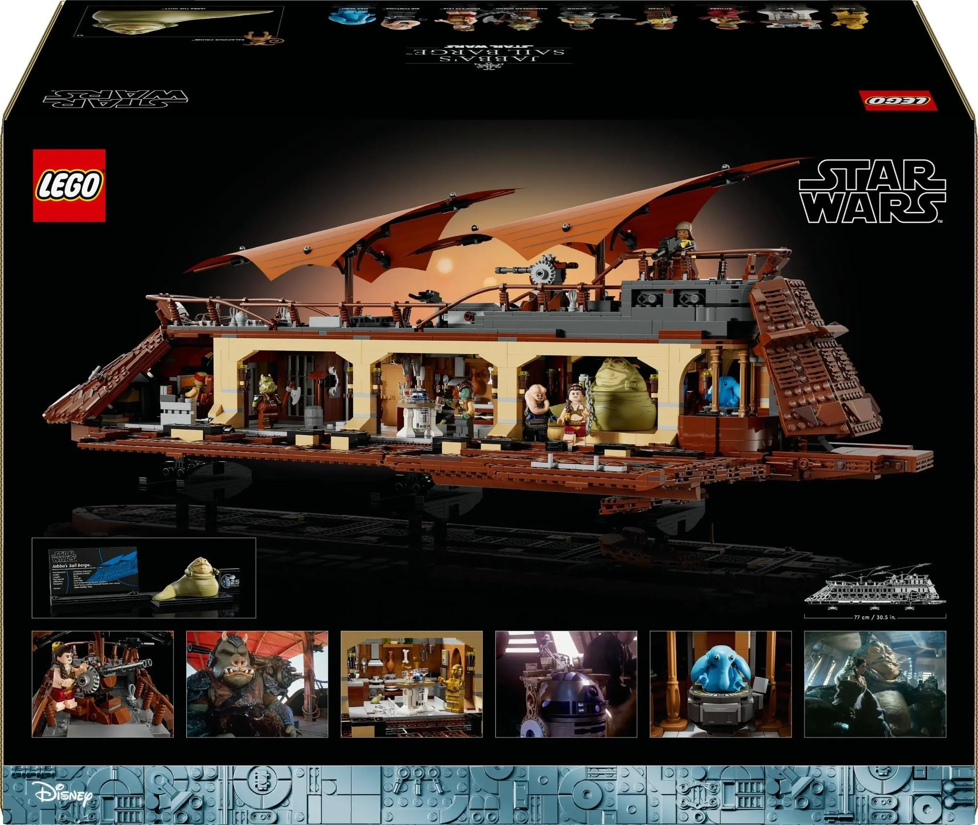 Конструктор LEGO Star Wars 75397 Баржа Джаббы