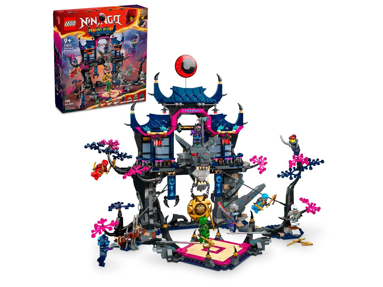 Конструктор LEGO Ninjago 71813 Додзё тени Волчьей маски