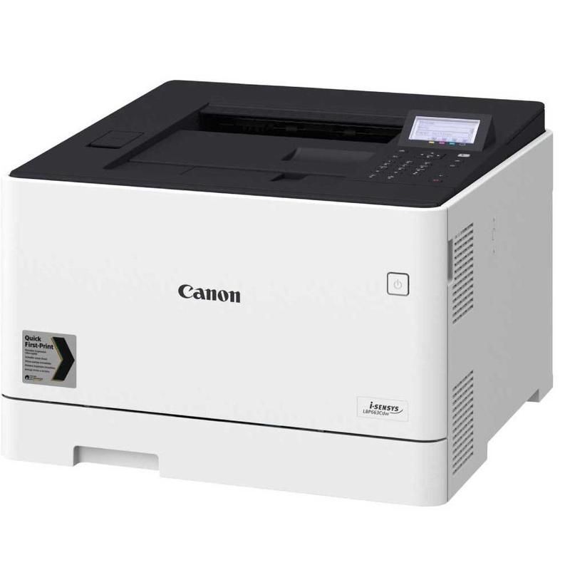 Принтер лазерный Canon i-SENSYS LBP663Cdw, цветн., A4, белый/черный