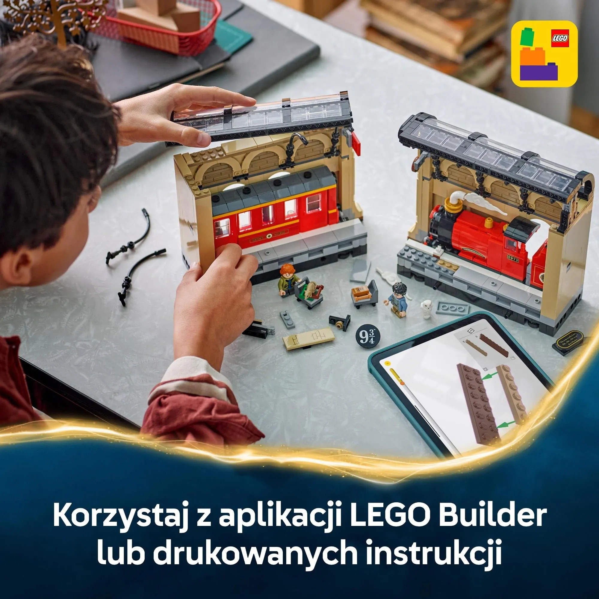 Конструктор LEGO Harry Potter 76450 Книжный уголок: Путешествие по Хогвартсу
