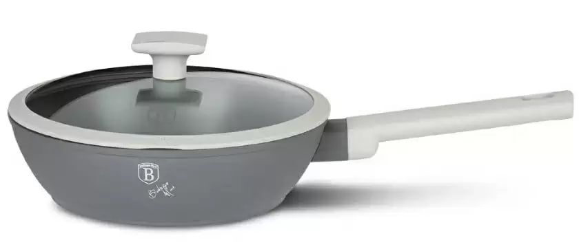 Глубокая сковорода с крышкой BH-7069 Aspen Collection 24см, 2.3л