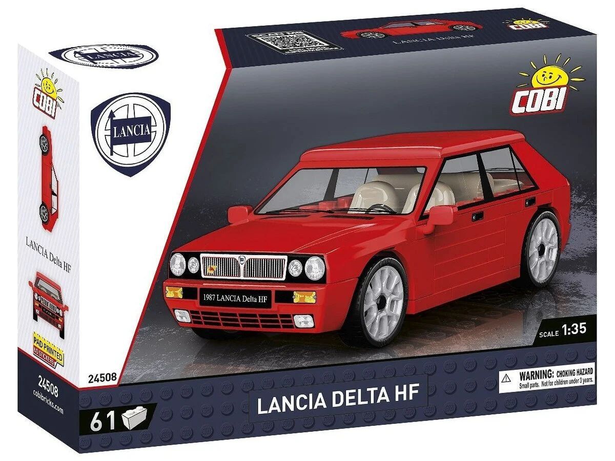 Конструктор пластиковый Cobi Lancia Delta HF - Лянча Дельта - 61эл. - Коби 24508