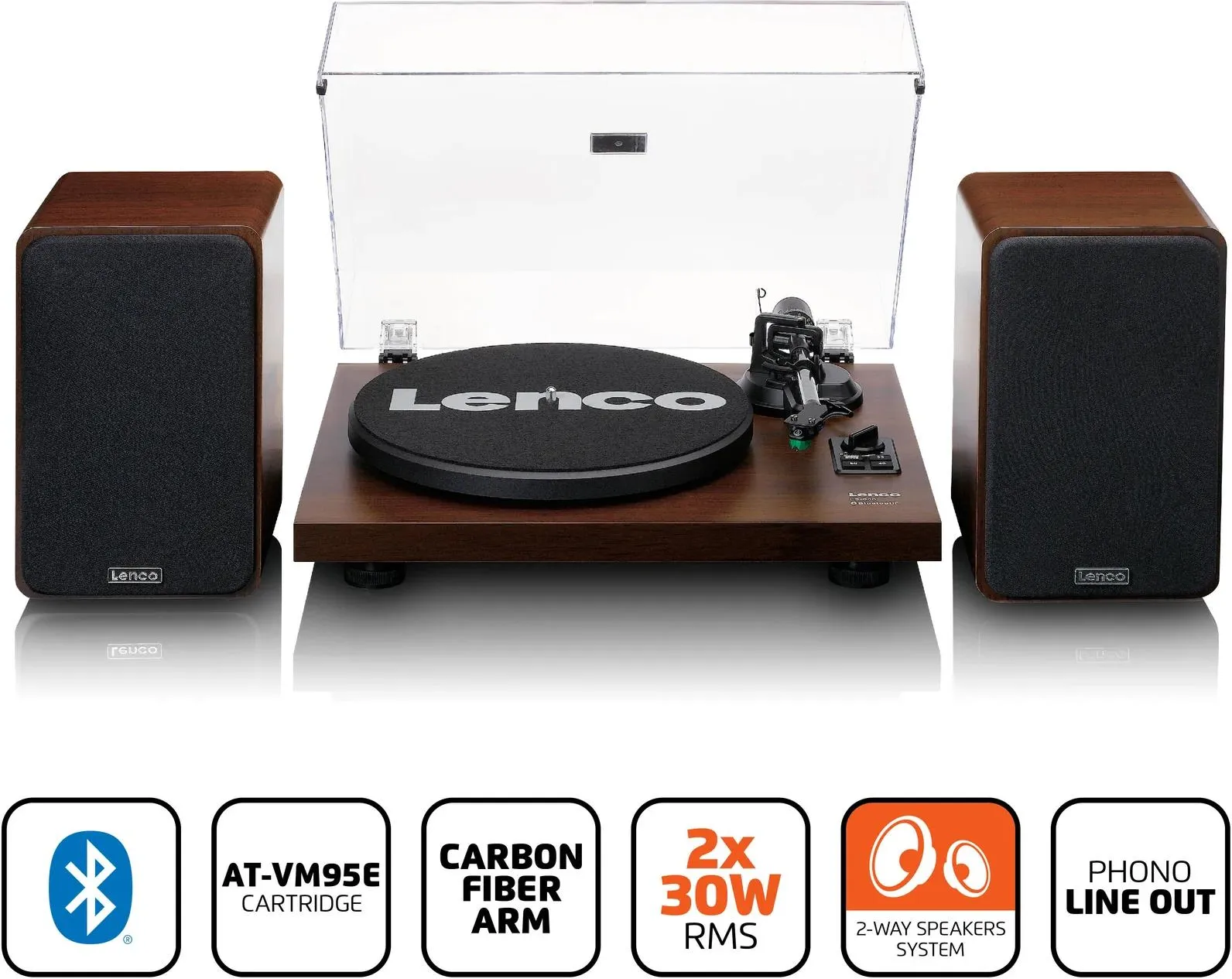 Проигрыватель виниловых пластинок Lenco LS-600WA