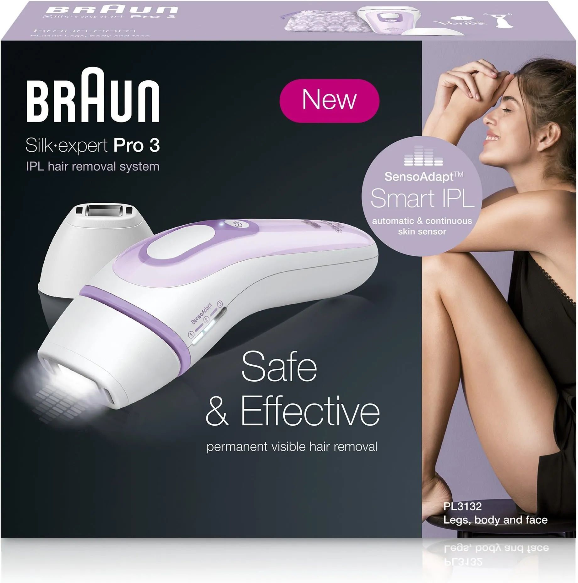 Эпилятор Braun IPL Silk-expert Pro 3 PL3132