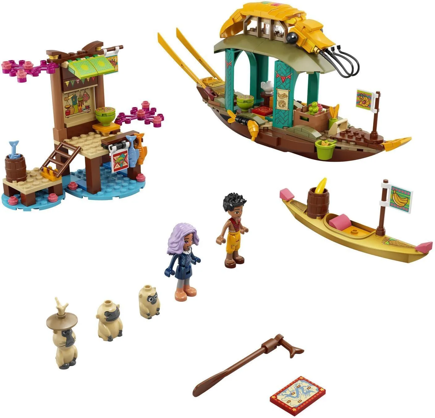 LEGO Disney 43185 Лодка Моаны