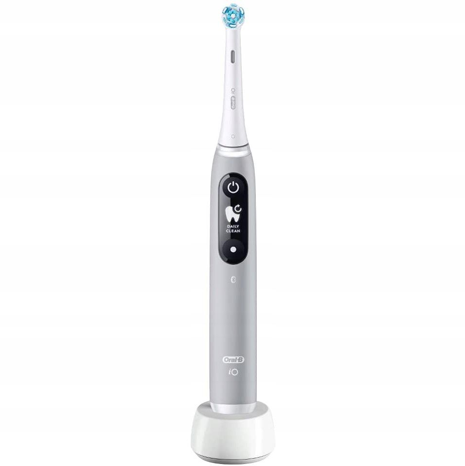 Электрическая зубная щетка Oral-B iO Series 6 Grey Opal + 2 насадки iO Ultimate Clean White